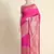 Pink soft silk blend banarasi jacuard work designer party wear saree with unstitched blouse piece