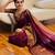 maroon soft art silk banarasi jacuard work designer party wear saree with unstitched blouse piece
