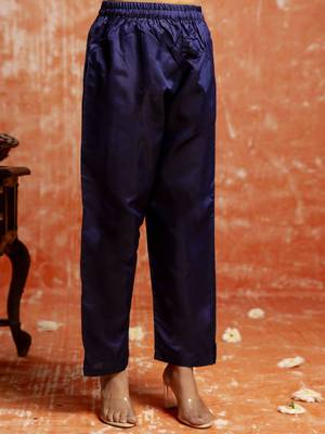 Blue women kurta pant dupatta set 4