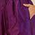 Purple women kurta pant dupatta set