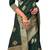 green soft art silk banarasi jacuard work designer party wear saree with unstitched blouse piece