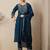 Blue women kurta pant dupatta set