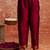 Maroon women kurta pant dupatta set