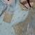 powder blue embroidered suit with dupatta