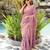 pink floral print cotton silk saree with blouse piece