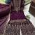  purple georgette sharara suit for women