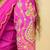 Beautiful South Indian Style Semi-Stitched Half Saree with Embroidered Blouse and Rangoli Dupatta for Women
