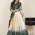Beautiful South Indian Style Semi-Stitched Half Saree with Embroidered Blouse and Rangoli Dupatta for Women