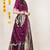 Beautiful South Indian Style Semi-Stitched Half Saree with Embroidered Blouse and Rangoli Dupatta for Women