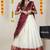 Beautiful South Indian Style Semi-Stitched Half Saree with Embroidered Blouse and Rangoli Dupatta for Women