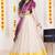 Beautiful South Indian Style Semi-Stitched Half Saree with Embroidered Blouse and Rangoli Dupatta for Women