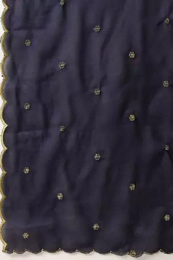 Beautiful South Indian Style Semi-Stitched Half Saree with Blouse and Rangoli Dupatta for Women
