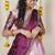 Beautiful South Indian Style Semi-Stitched Half Saree with Blouse and Rangoli Dupatta for Women