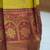 Beautiful South Indian Style Semi-Stitched Half Saree with Blouse and Rangoli Dupatta for Women