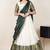 Beautiful South Indian Style Semi-Stitched Half Saree with Blouse and Rangoli Dupatta for Women
