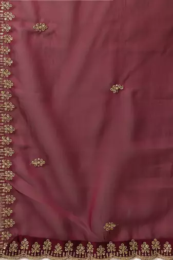 Beautiful South Indian Style Semi-Stitched Half Saree with Blouse and Rangoli Dupatta for Women