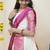 Beautiful South Indian Style Semi-Stitched Half Saree with Blouse and Rangoli Dupatta for Women