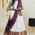 Beautiful South Indian Style Semi-Stitched Half Saree with Blouse and Rangoli Dupatta for Women