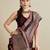 maroon satin printed saree with blouse
