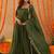 Sobhita green lurix kurta set