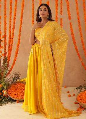 Vishya yellow lurix fusion set 3