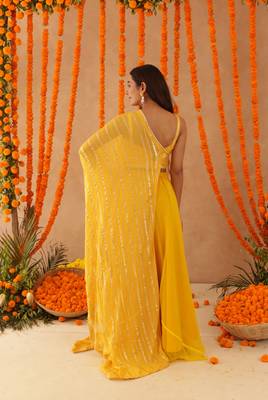 Vishya yellow lurix fusion set 4