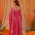Kalki pink lurix anarkali set