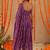 Kashish purple anarkali set