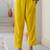 Yellow women kurta pant dupatta set