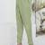 Light green women kurta pant dupatta set