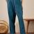 Blue women kurta pant dupatta set