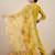 Yellow women kurta pant dupatta set