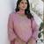 Pink women kurta pant dupatta set