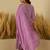 Purple women kurta pant dupatta set