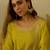Yellow women kurta pant dupatta set