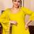 Yellow women kurta pant dupatta set