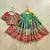 Multicolor viscose rayon printed kids lehenga choli