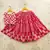 Red cotton  kids lehenga choli