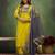 Yellow women kurta pant dupatta set