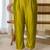 Green women kurta pant dupatta set