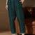 Green women kurta pant dupatta set