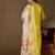 Yellow women kurta pant dupatta set