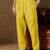 Yellow women kurta pant dupatta set