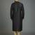 Black embroidery dupion silk kurta set