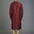 Maroon embroidery dupion silk kurta set