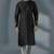 Black embroidery dupion silk kurta set