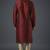 Maroon embroidery dupion silk kurta set