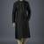 Black embroidery dupion silk kurta set