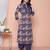  womens cotton floral printed shirt-collar straight kurta and palazzo set