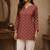 Trending floral digital print muslin silk tunic / stylish short kurti for grilish